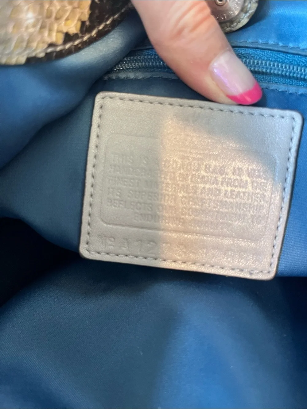 Vintage Coach 17689 Madison Op Art Maggie Shoulder Bag